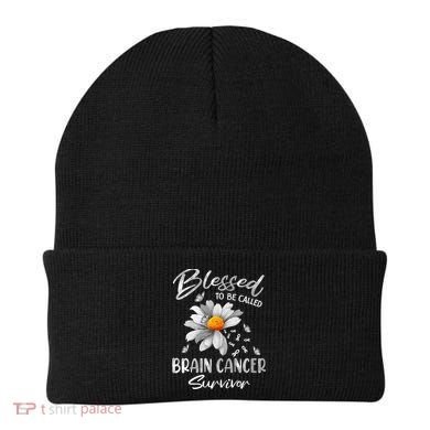 Blessed To Be Called Brain Cancer Survivor Gift Beanie