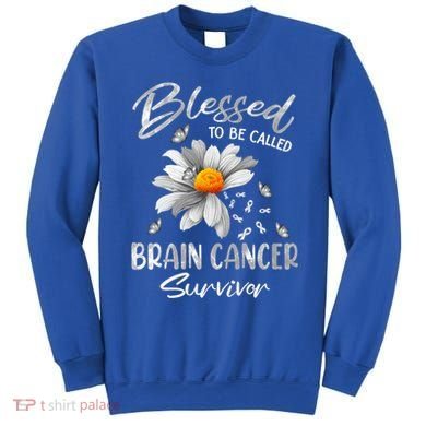Blessed To Be Called Brain Cancer Survivor Gift Sweatshirt