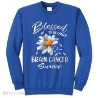 Blessed To Be Called Brain Cancer Survivor Gift Sweatshirt thumb 0
