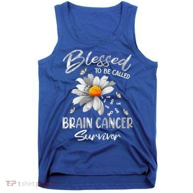 Blessed To Be Called Brain Cancer Survivor Gift Tank Top