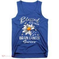 Blessed To Be Called Brain Cancer Survivor Gift Tank Top thumb 0