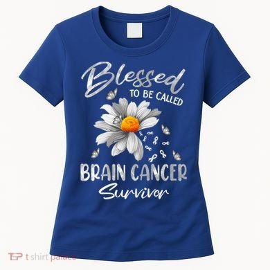 Blessed To Be Called Brain Cancer Survivor Gift Women's T-Shirt