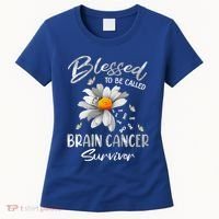 Blessed To Be Called Brain Cancer Survivor Gift Women's T-Shirt thumb 0
