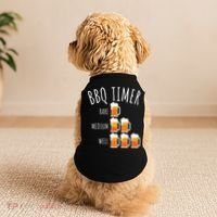 BBQ Timer Beer Drinking Funny Grilling Doggie Tank thumb 2