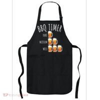 BBQ Timer Beer Drinking Funny Grilling Apron thumb 0