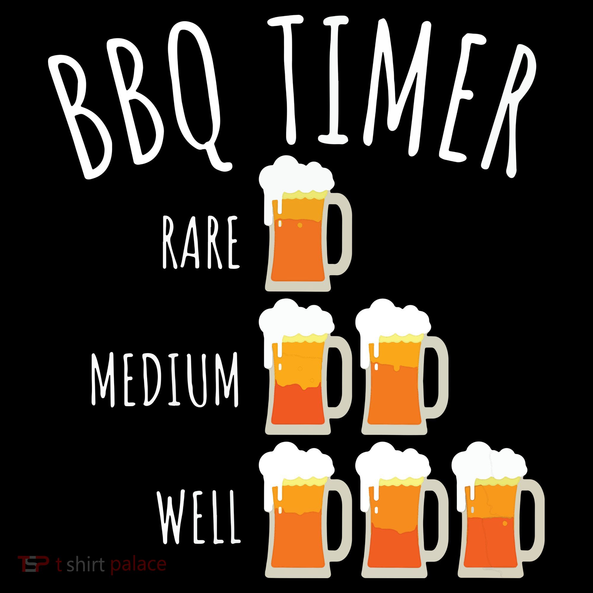 BBQ Timer Beer Drinking Funny Grilling Women's Hoodie