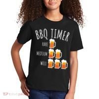 BBQ Timer Beer Drinking Funny Grilling Kids T-Shirt thumb 2