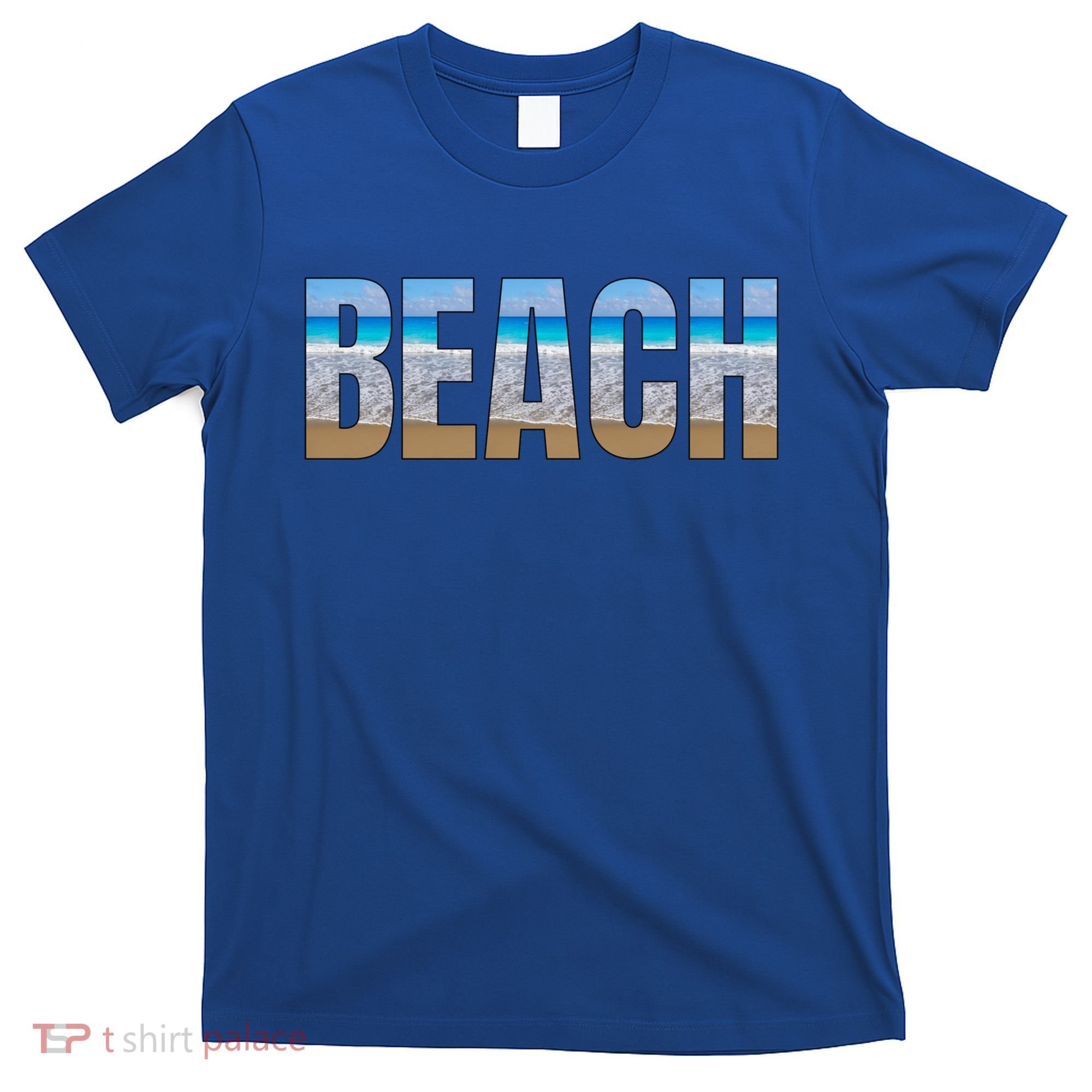 Beach The Beach Is My Happy Place Life Is Better At Beach Great Gift T-Shirt