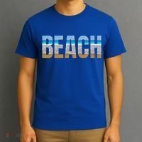 Beach The Beach Is My Happy Place Life Is Better At Beach Great Gift T-Shirt thumb 3