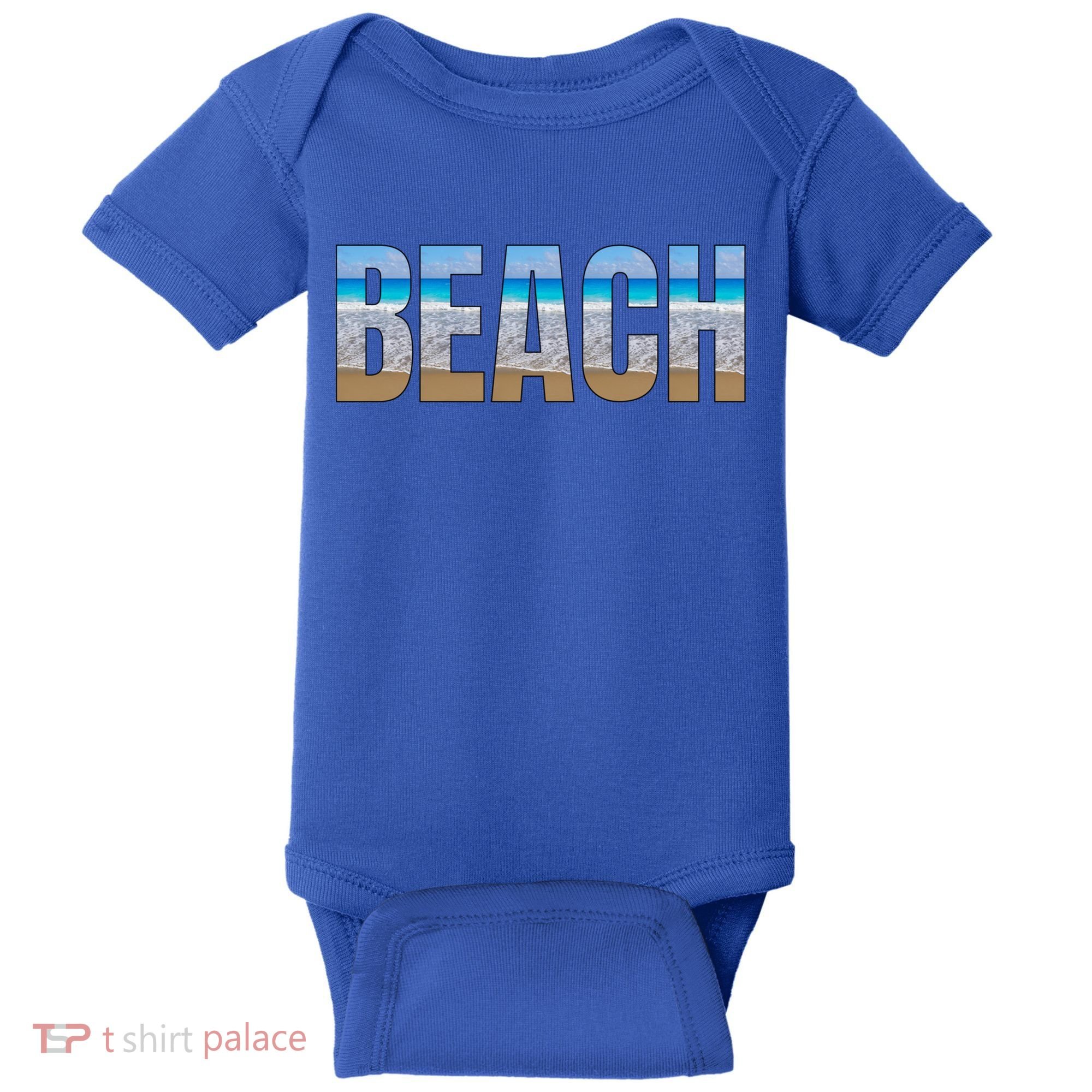 Beach The Beach Is My Happy Place Life Is Better At Beach Great Gift Baby Bodysuit