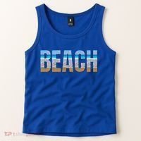 Beach The Beach Is My Happy Place Life Is Better At Beach Great Gift Tank Top thumb 2
