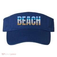 Beach The Beach Is My Happy Place Life Is Better At Beach Great Gift Visor thumb 0
