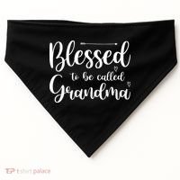 Blessed To Be Called Grandma USA-Made Doggie Bandana thumb 0
