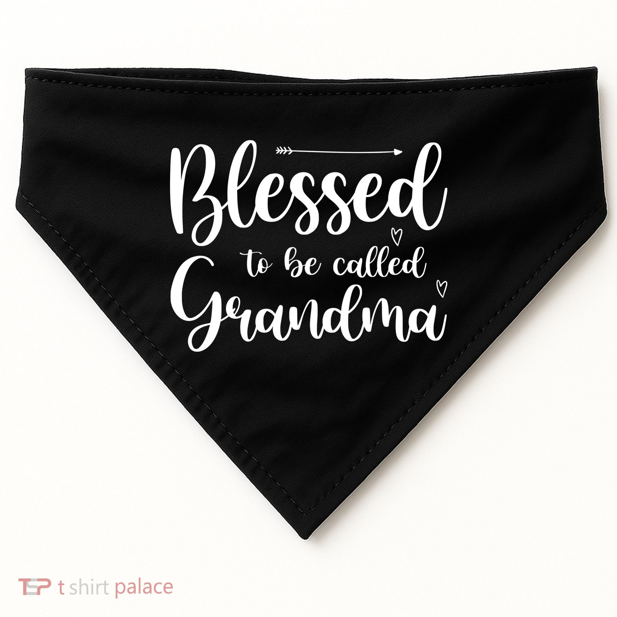 Blessed To Be Called Grandma USA-Made Doggie Bandana