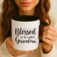 Blessed To Be Called Grandma Coffee Mug thumb 3