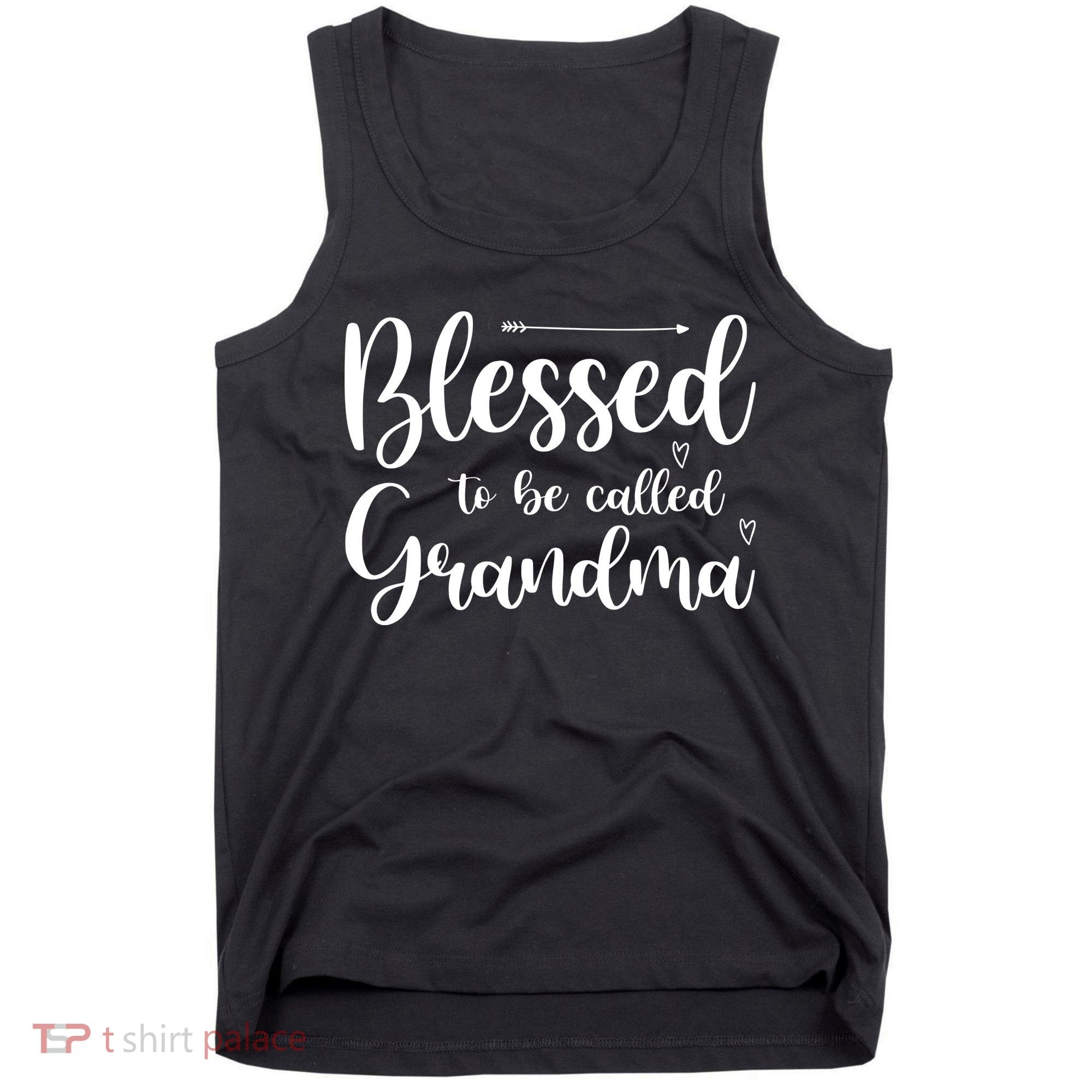 Blessed To Be Called Grandma Tank Top