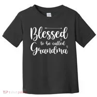 Blessed To Be Called Grandma Toddler T-Shirt thumb 0