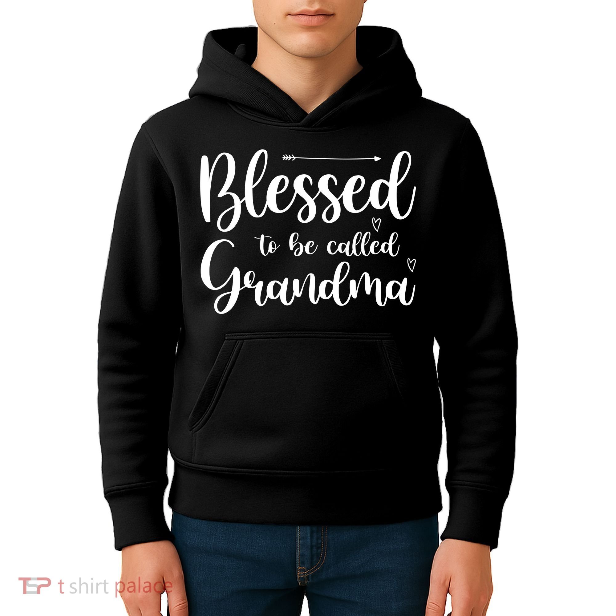 Blessed To Be Called Grandma Kids Hoodie