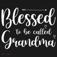 Blessed To Be Called Grandma Kids Long Sleeve Shirt thumb 2