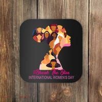 Break The Bias International Womens Day 8th March Womens Day Coaster thumb 0