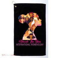 Break The Bias International Womens Day 8th March Womens Day Golf Towel thumb 0