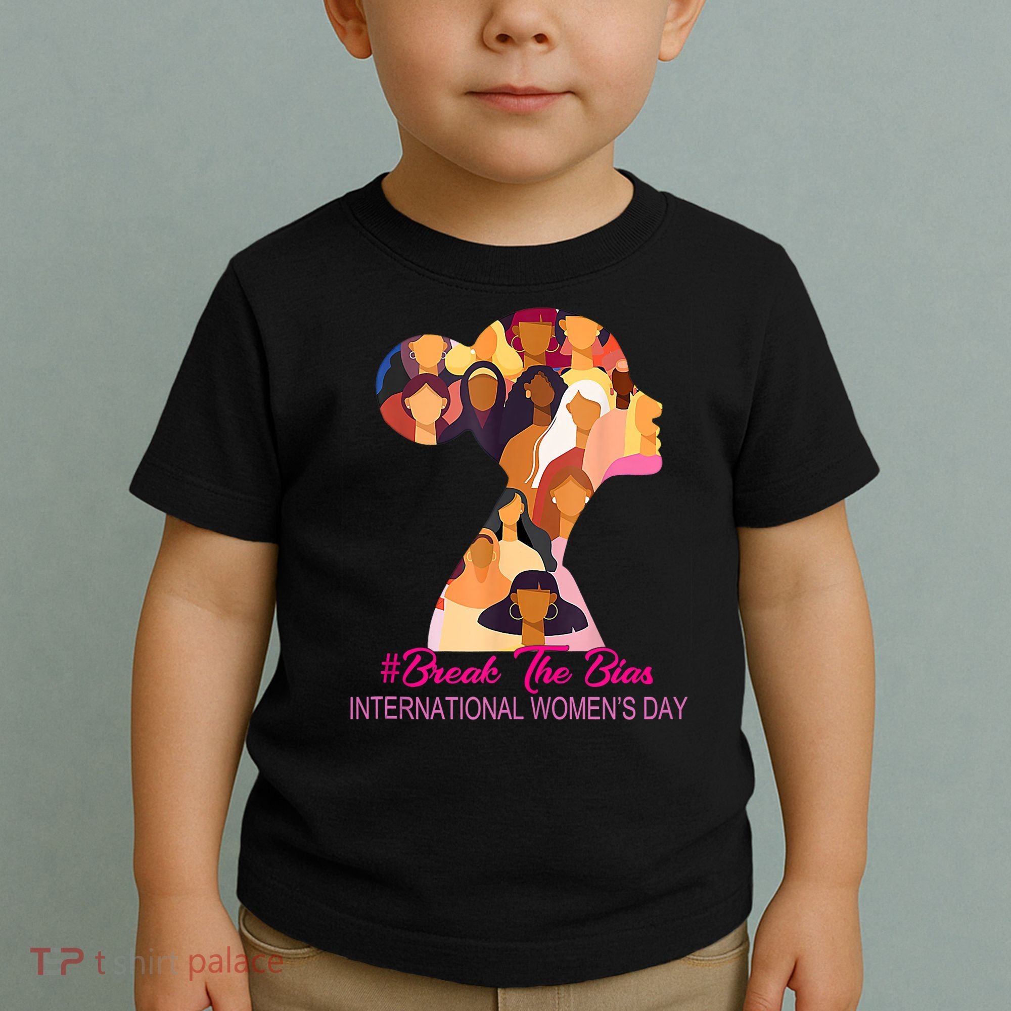 Break The Bias International Womens Day 8th March Womens Day Toddler T-Shirt