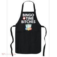 Bingo Time Bitches Funny Bingo Player Game Lover Humor Apron thumb 0