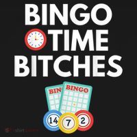 Bingo Time Bitches Funny Bingo Player Game Lover Humor Kids Sweatshirt thumb 2