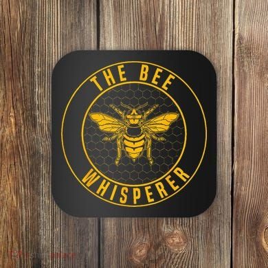 Beekeeping The Bee Whisperer Honey Bees Beehive Keeper Coaster