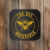 Beekeeping The Bee Whisperer Honey Bees Beehive Keeper Coaster thumb 0