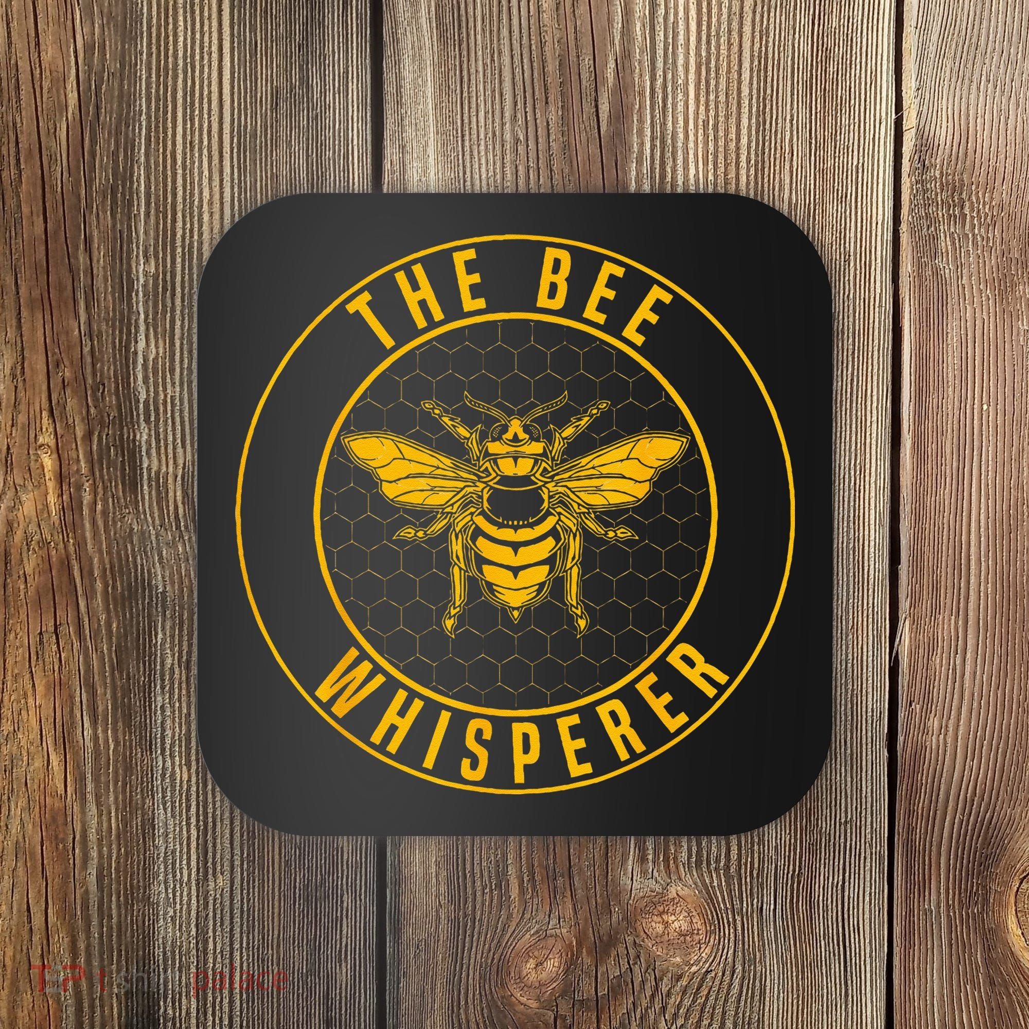Beekeeping The Bee Whisperer Honey Bees Beehive Keeper Coaster