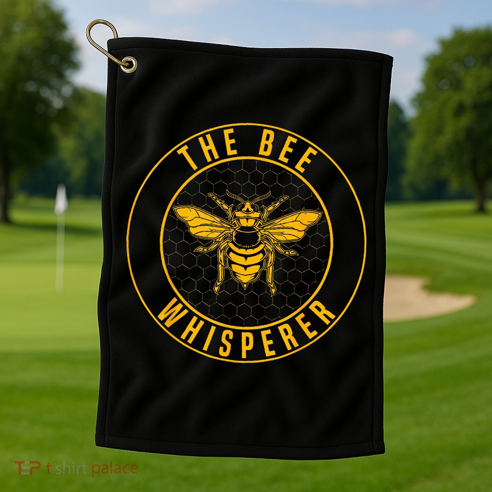 Beekeeping The Bee Whisperer Honey Bees Beehive Keeper Golf Towel