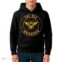 Beekeeping The Bee Whisperer Honey Bees Beehive Keeper Kids Hoodie thumb 4