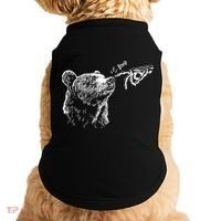 Boop The Bear Meme Black Grizzly Doggie Tank thumb 0