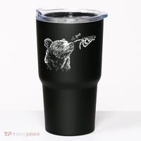Boop The Bear Meme Black Grizzly Tumbler thumb 0