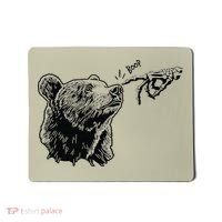 Boop The Bear Meme Black Grizzly Mousepad thumb 0