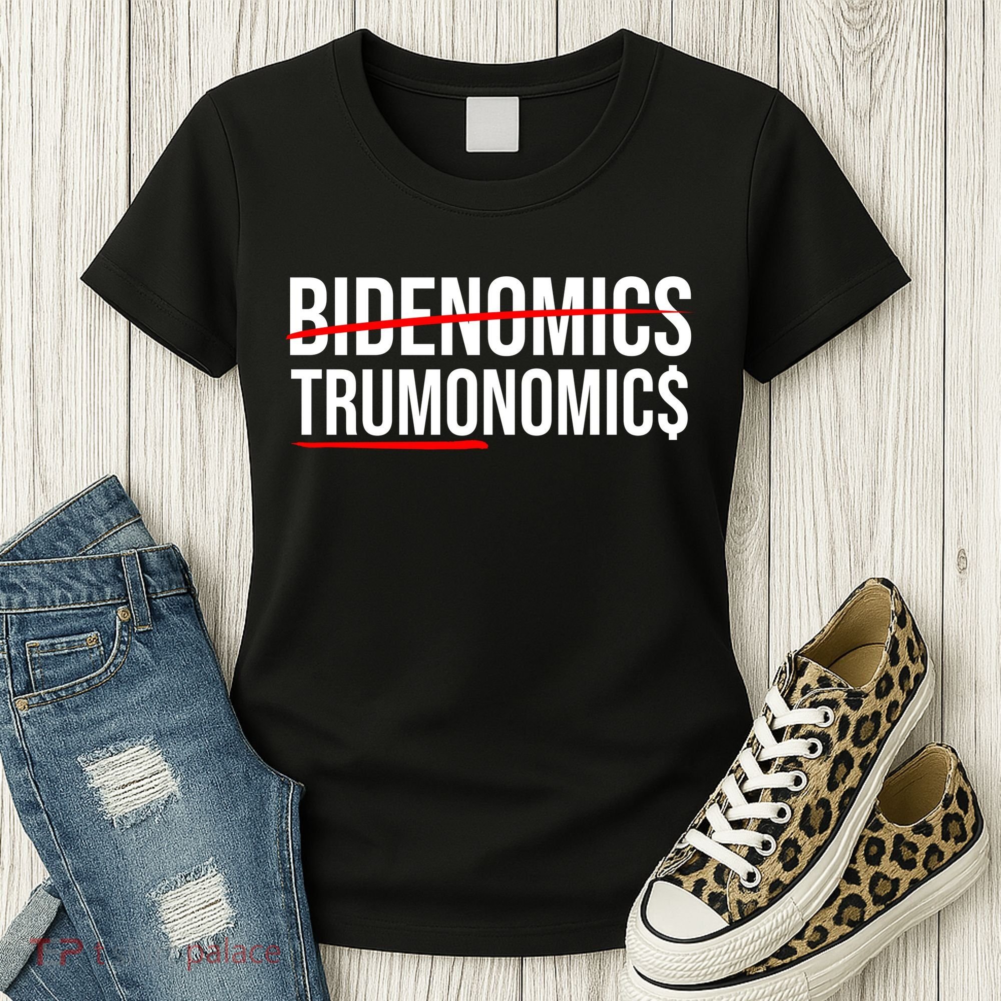 Bidenomics Trumonomics Women's T-Shirt