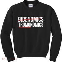 Bidenomics Trumonomics Kids Sweatshirt thumb 0