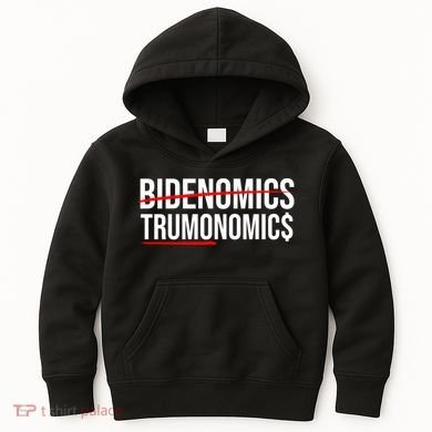 Bidenomics Trumonomics Kids Hoodie