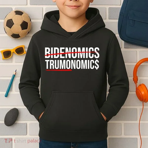 Bidenomics Trumonomics Kids Hoodie