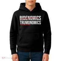 Bidenomics Trumonomics Kids Hoodie thumb 4