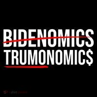 Bidenomics Trumonomics Kids Long Sleeve Shirt thumb 2