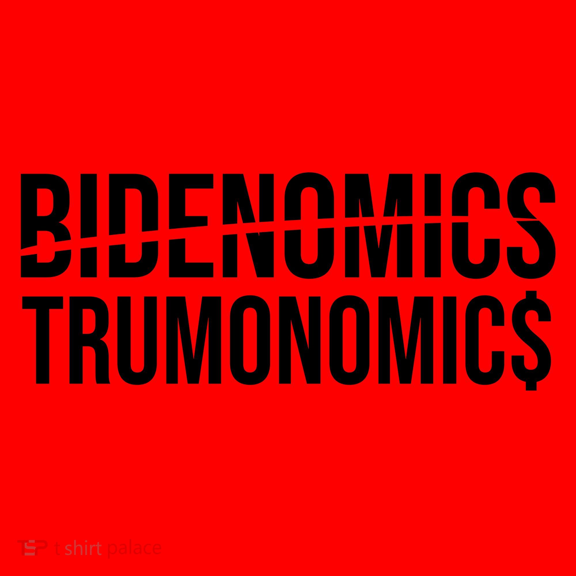 Bidenomics Trumonomics Santa Hat