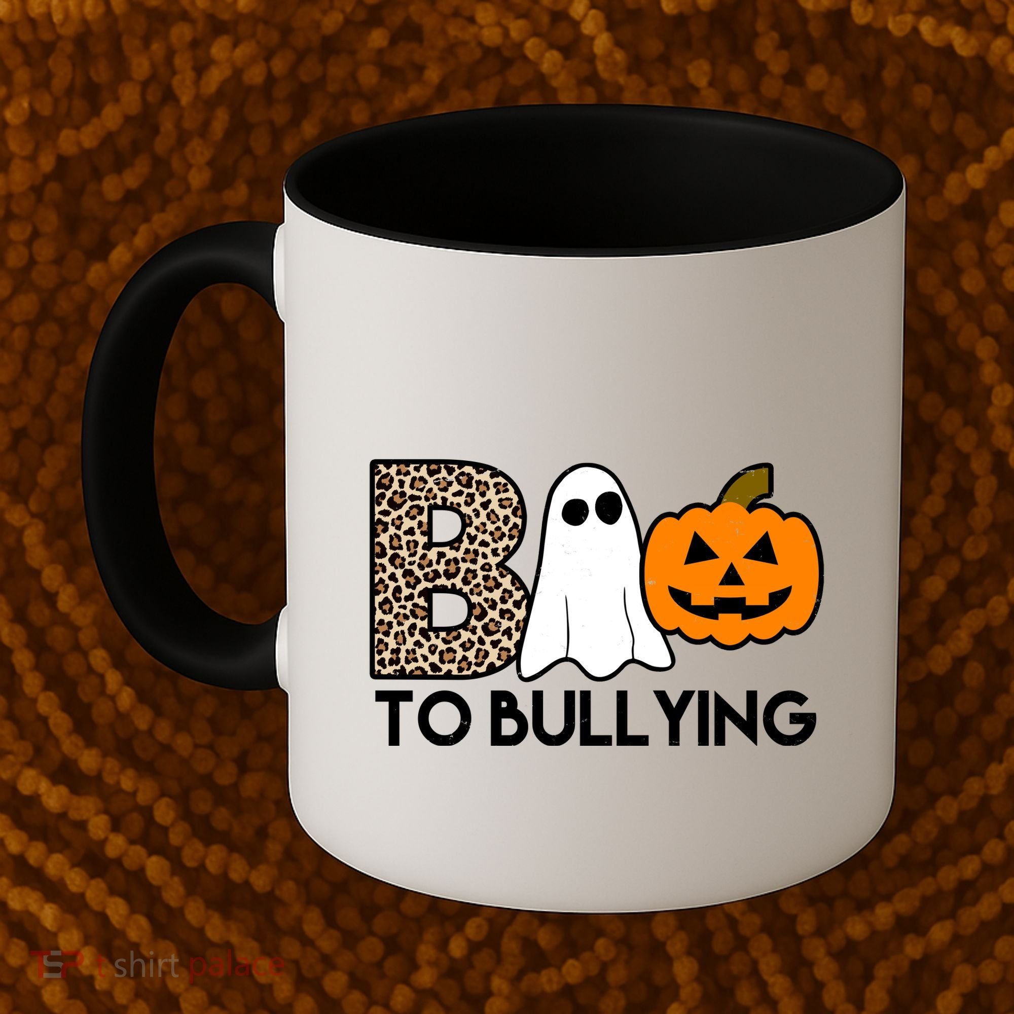 Boo To Bullying Awareness Halloween Coffee Mug