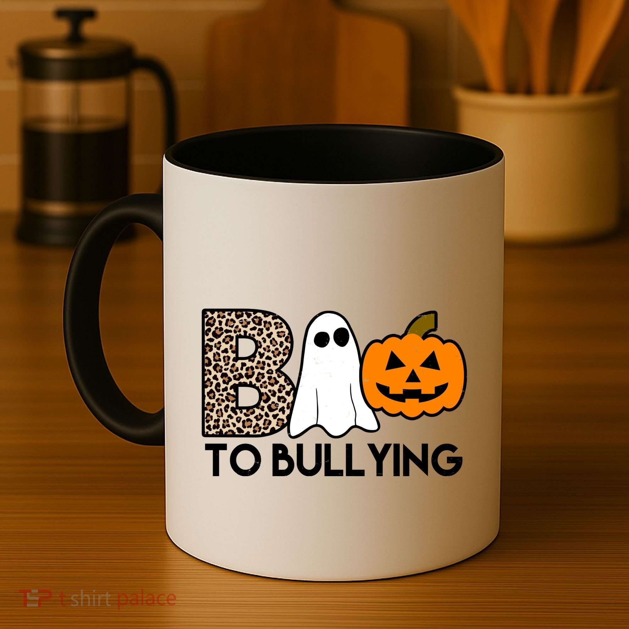 Boo To Bullying Awareness Halloween Coffee Mug