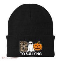 Boo To Bullying Awareness Halloween Beanie thumb 0