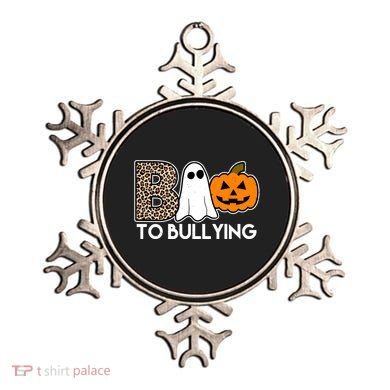 Boo To Bullying Awareness Halloween Ornament