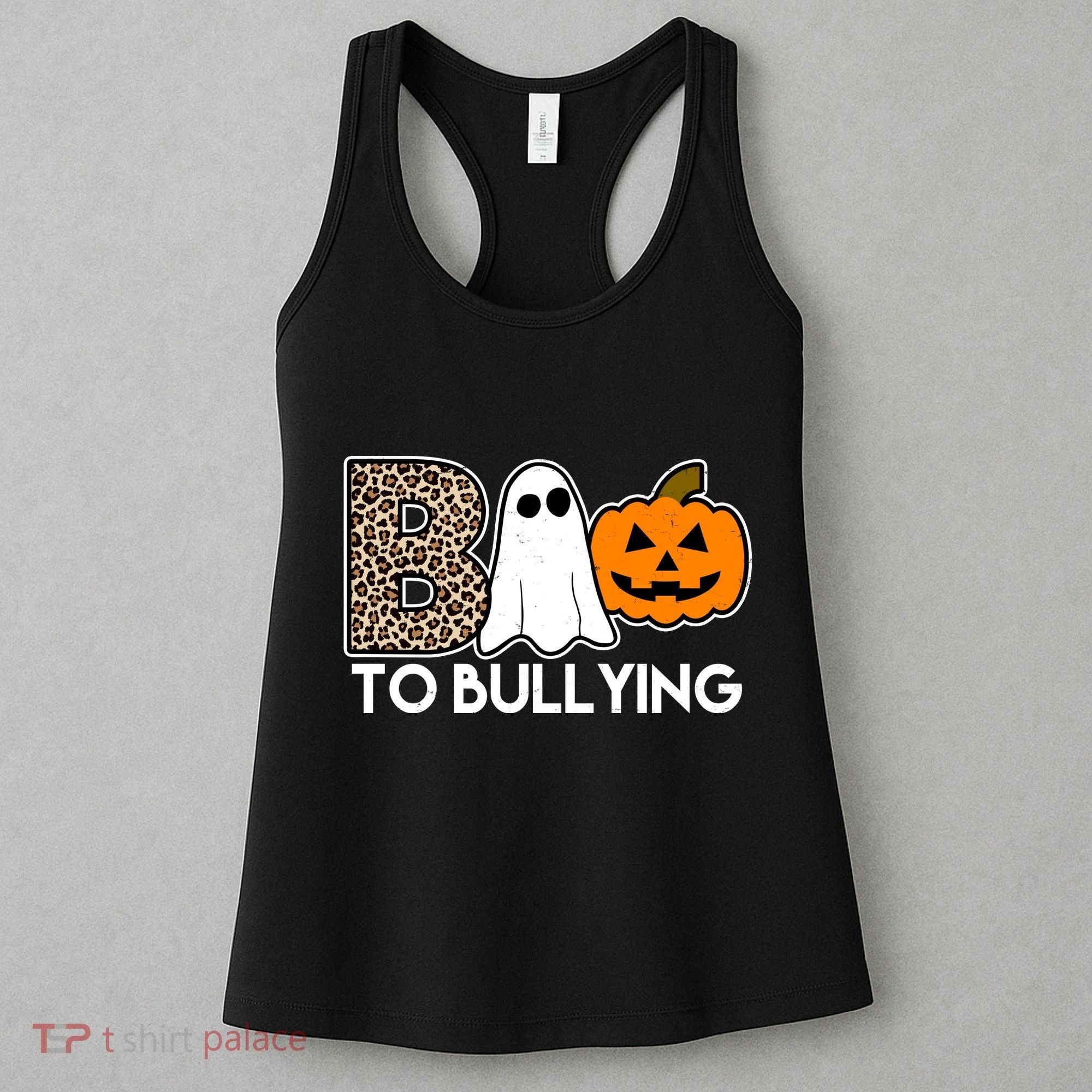 Boo To Bullying Awareness Halloween Women's Tank Top