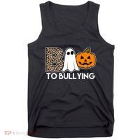 Boo To Bullying Awareness Halloween Tank Top thumb 0