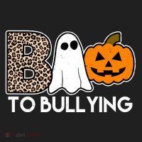 Boo To Bullying Awareness Halloween Golf Towel thumb 3